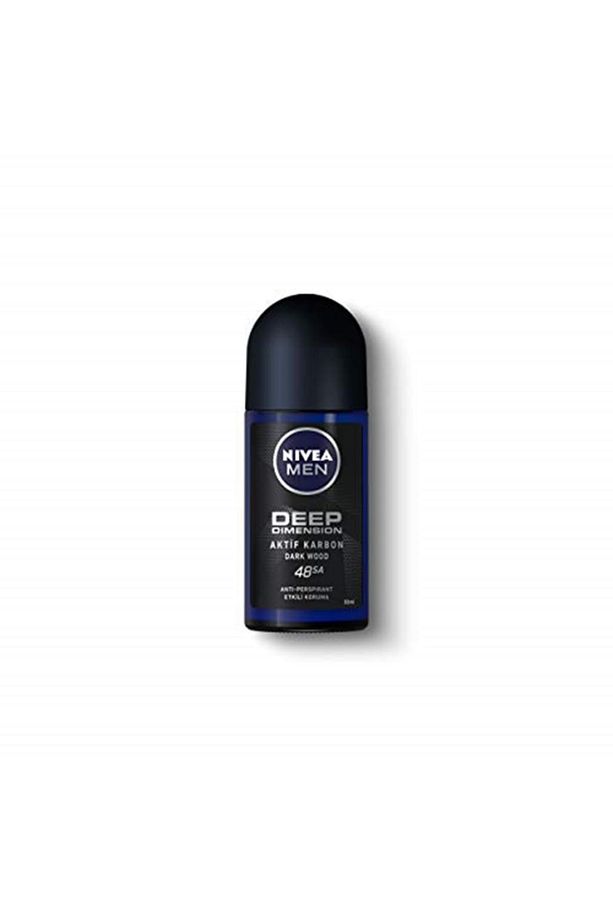 Men Erkek Roll On Deodorant Deep Dimension 48 Saat Anti-perspirant Koruma 50ml - 1
