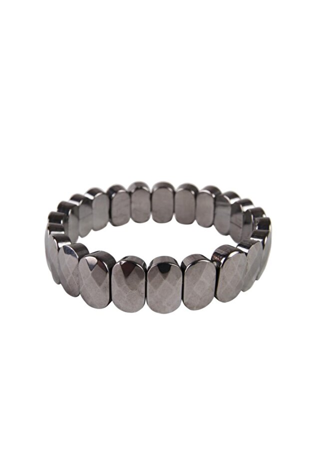 Certified Terahertz Natural Stone Square Bracelet201698