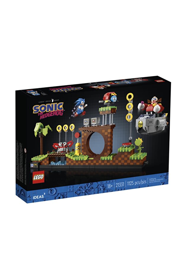 أفكار أفكار 21331 Sonic The Hedgehog™ - منطقة التل الأخضر