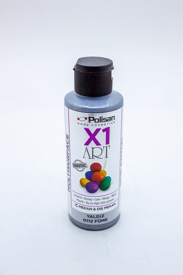 X1 Art Multisurface Hobi Boyası 120 Ml Füme Yaldız - 1