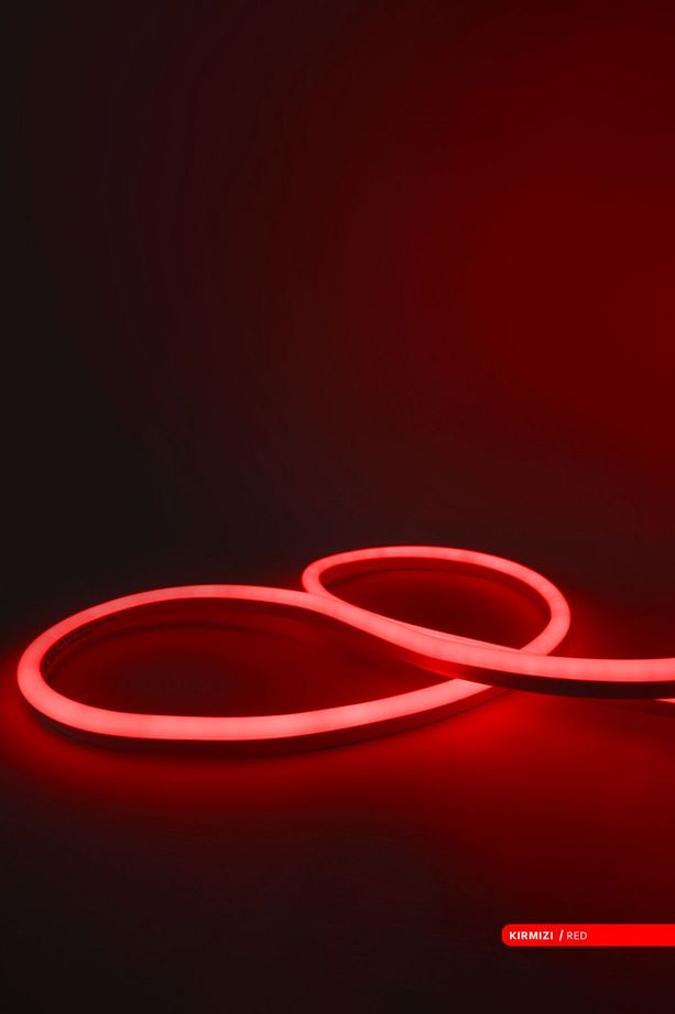 50 Metre Led Neon Hortum 120 Ledli Kırmızı 7.5 Watt Led Işık - 3