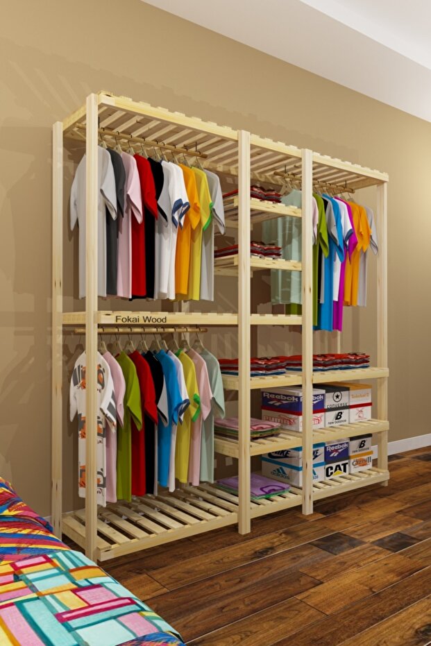 Grande Tres - Açık Ahşap El Yapımı - 2