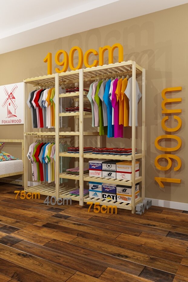 Grande Tres - Açık Ahşap El Yapımı - 6