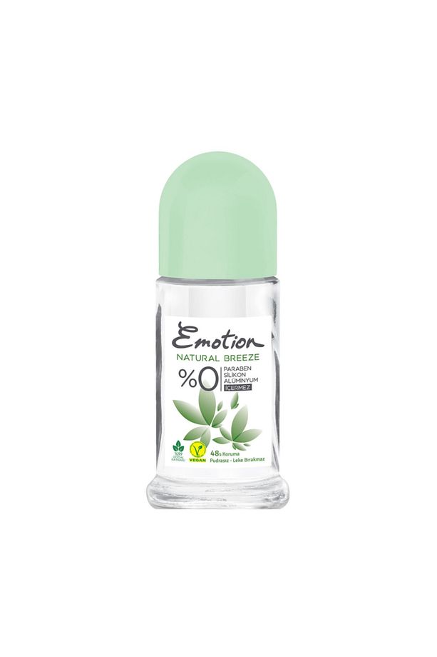 ( KİL MASKESİ HEDİYE ) Emotion Natural Breeze Roll On 50ml ( 1 ADET ) - 1
