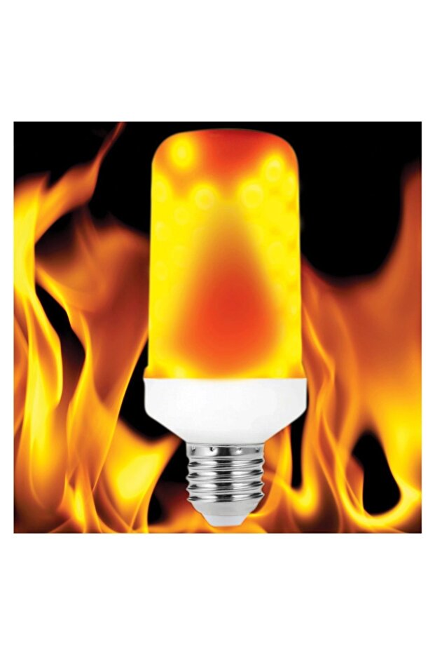 Alev Efektli Ampul 10w (E27 KALIN DUYLU) - 3