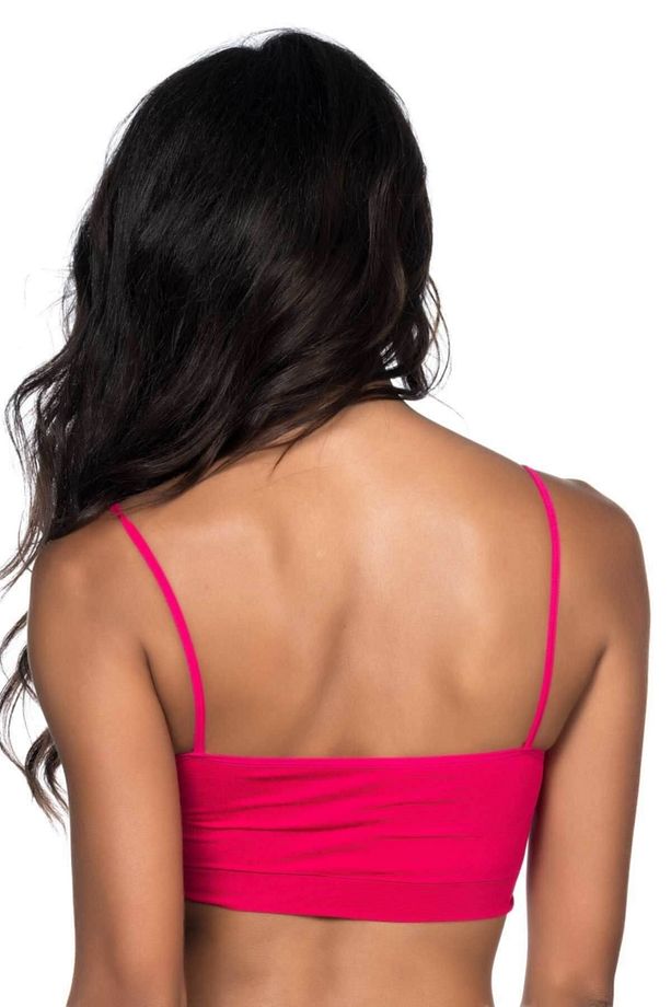 Kadın Neon Fuşya Seamless İp Askı Büstiyer Sütyen MI16SAT00001 - 3