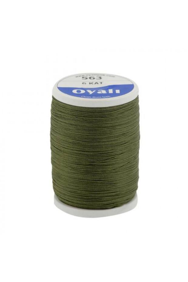 Embroidered 6 Layers Artificial Silk Cross Stitch Etamine Hand Embroidery Rope Color No: 563