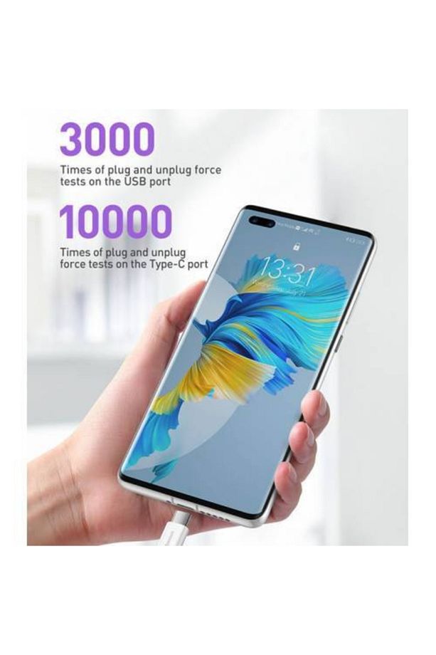 Usb To Type-c Pd 66w 1m Ultra Hızlı Type-c Şarj Kablosu Huawei Samsung Xiaomi Şarj Kablosu - 2