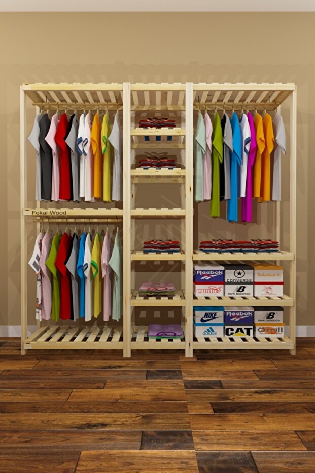 Grande Tres - Açık Ahşap El Yapımı - 4