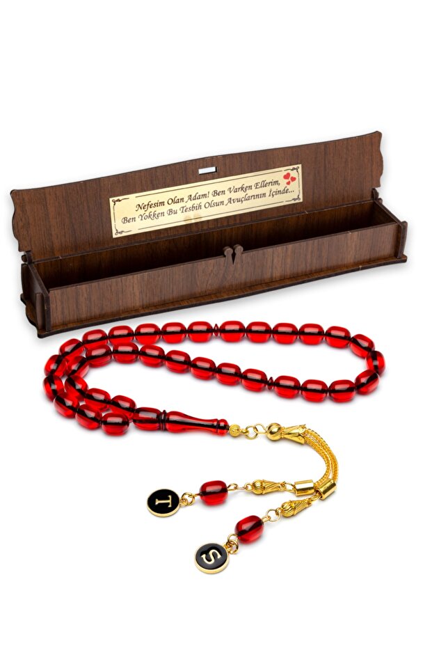 Ateş Kehribar Tesbih - 3