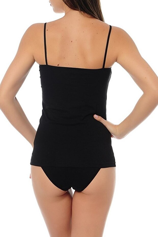 Kadın Siyah Basic Top Atlet Ba0636201siya - 3
