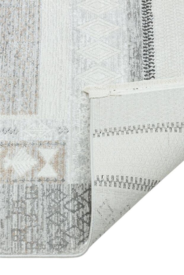 Savannah Krem Polyester Dokuma Makine Halısı 9006 - 4
