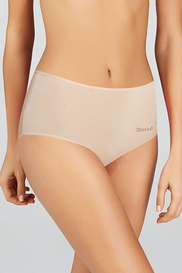 Kadın Penye Likra Compact Basic Maxi Külot 6 Lı - 5