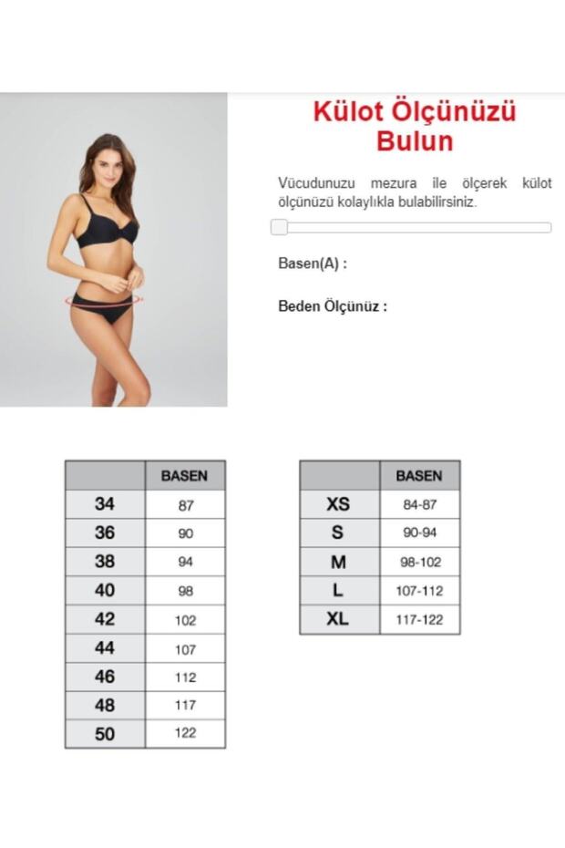 Kadın Siyah Paçali Külot Basic Long - 4