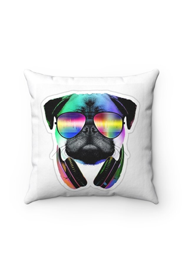 Satin Custom Printed Throw Pillow Cover