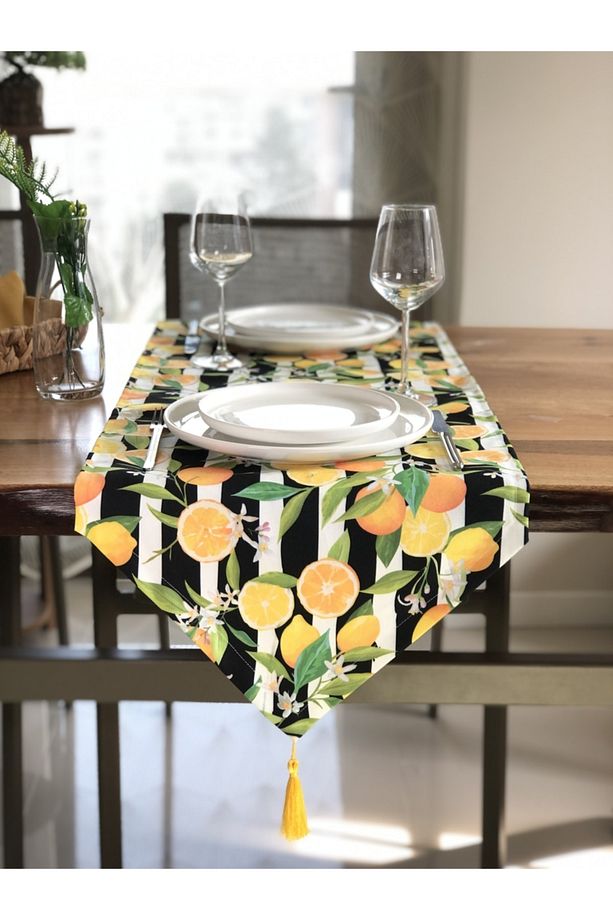 Amerikan Servis,sarı Limon Runner - 1