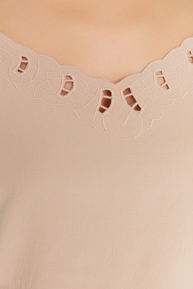 Stone Strap Blouse - 4