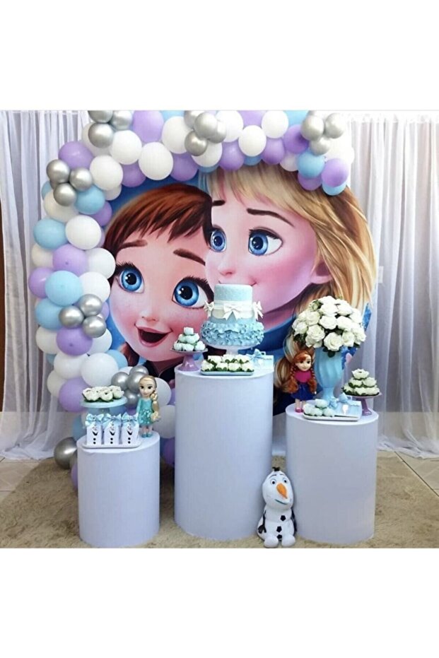 50 Pieces - Elsa Concept Balloon Chain