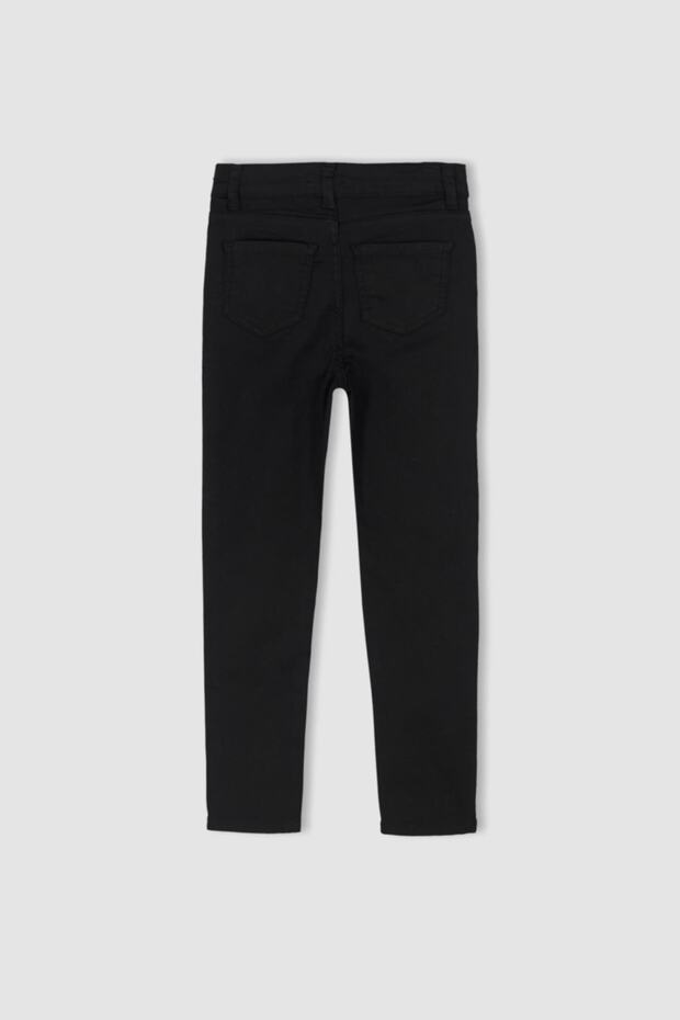 Kız Çocuk Regular Fit Gabardin Pantolon - 4