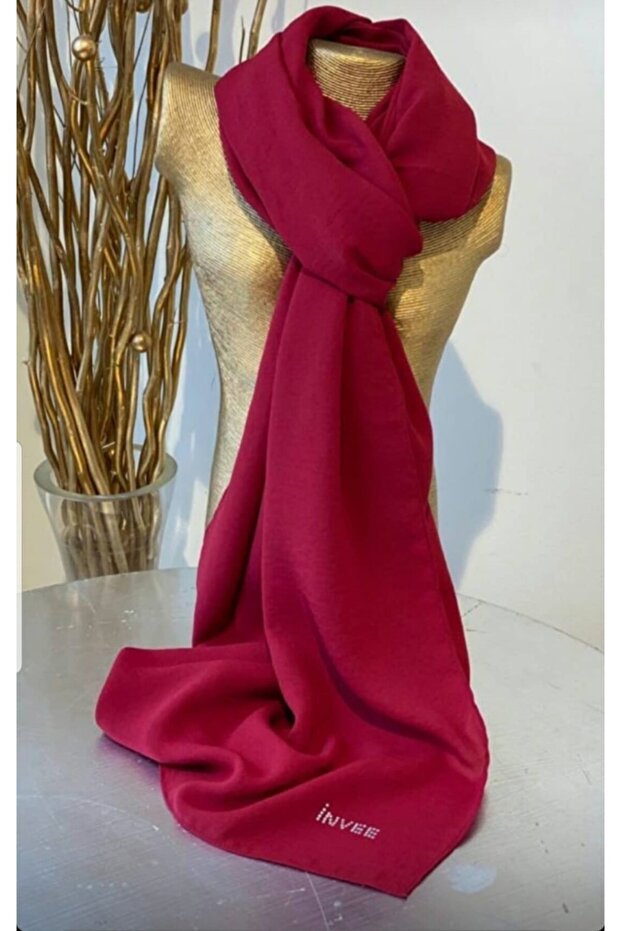 Women's Burgundy Jazz Shawl