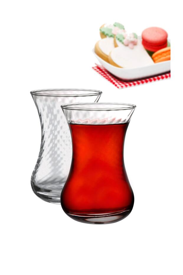 6'lı Ince Belli Çay Bardağı P42781 Fma05214 - 1