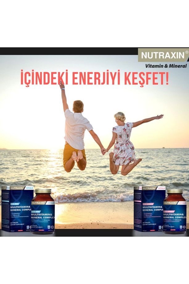 Multivitamin Complex Erkek 60 Tablets + Hap Kutusu Hediyeli - 5