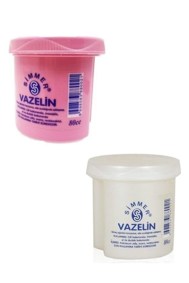 Vaseline and Rose Scented Set of 2 - Simple Design - 1