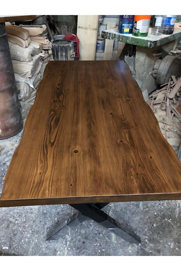 Kütük Ahşap Masa - 6