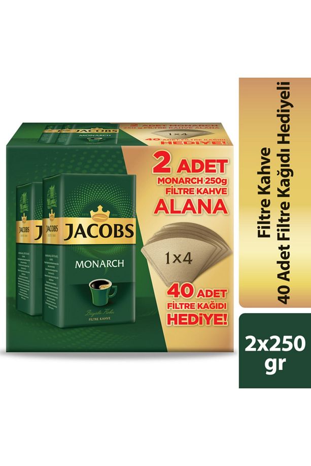 Filtre Kahve 2x250gr Filtre Kağıdı Hediyeli - 1