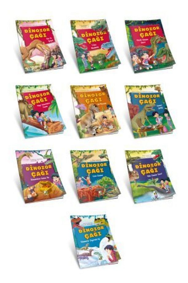 Dinozor Çağı Seti-10 Kitap Takım Kollektif - 1