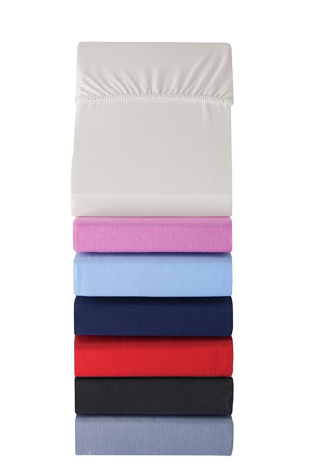 Penye Lastikli Çarşaf, Tek Kişilik ,açık Gri, %100 Pamuk Örme Kumaş, 130 gr/m² - 6