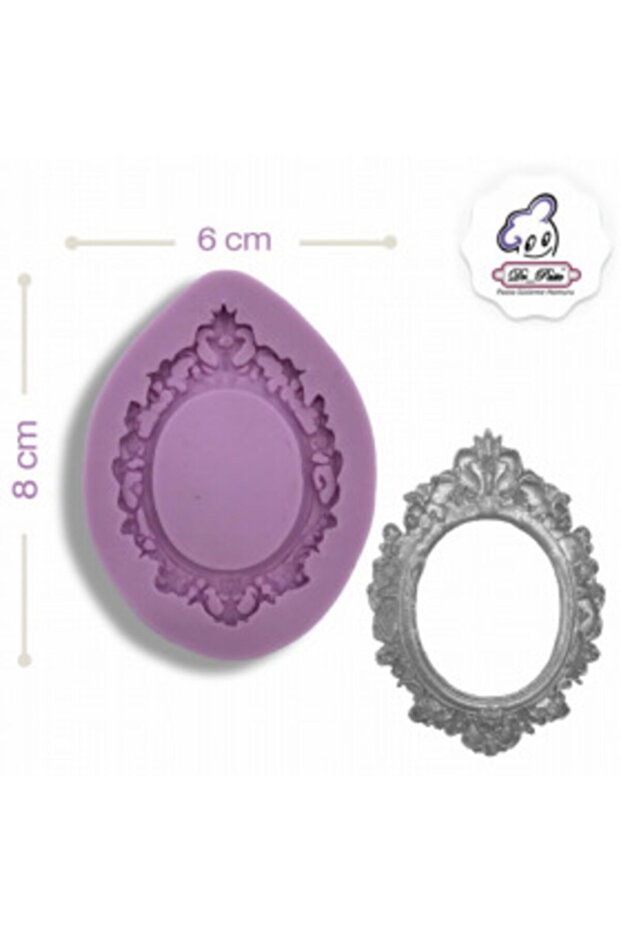 Silikon Kalıp Elegant Çerçeve 1 - 1