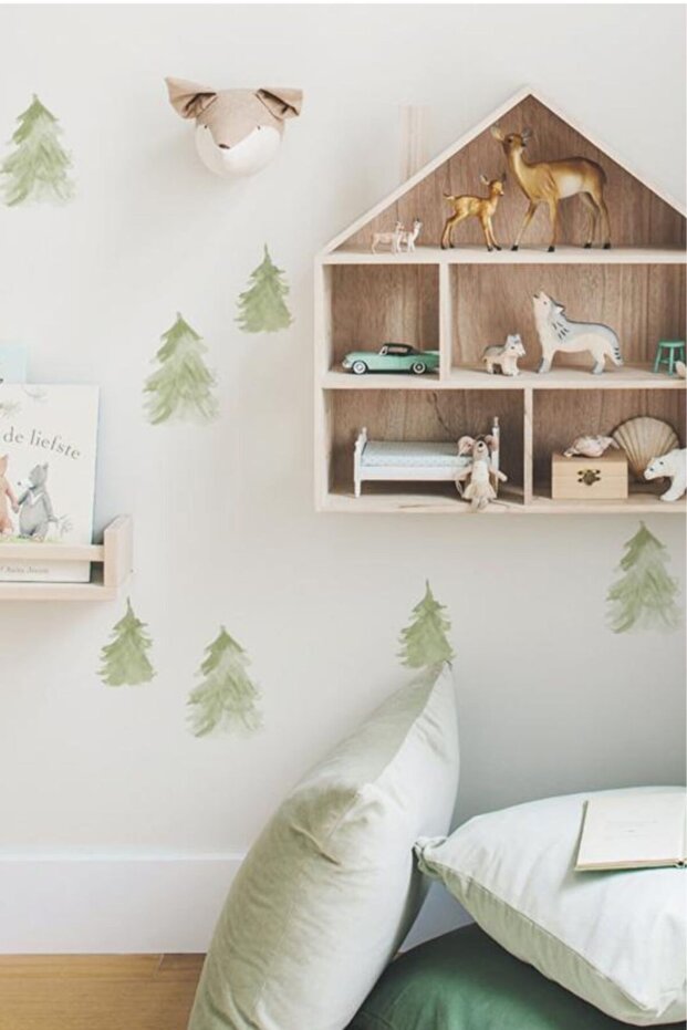 Çam Ağacı Duvar Stickerı - 1