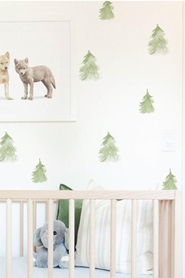 Çam Ağacı Duvar Stickerı - 2