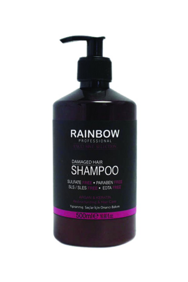 Shampoo for Damaged Hair 500 ml Argan & Keratin
