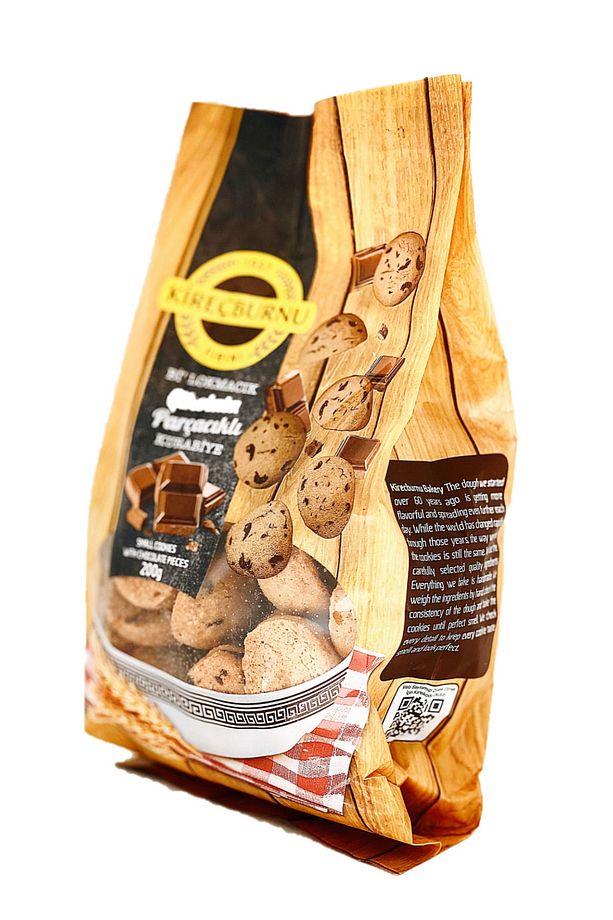 Çikolata Parçacıklı Bi Lokmacık Kurabiye 200 gr - 2