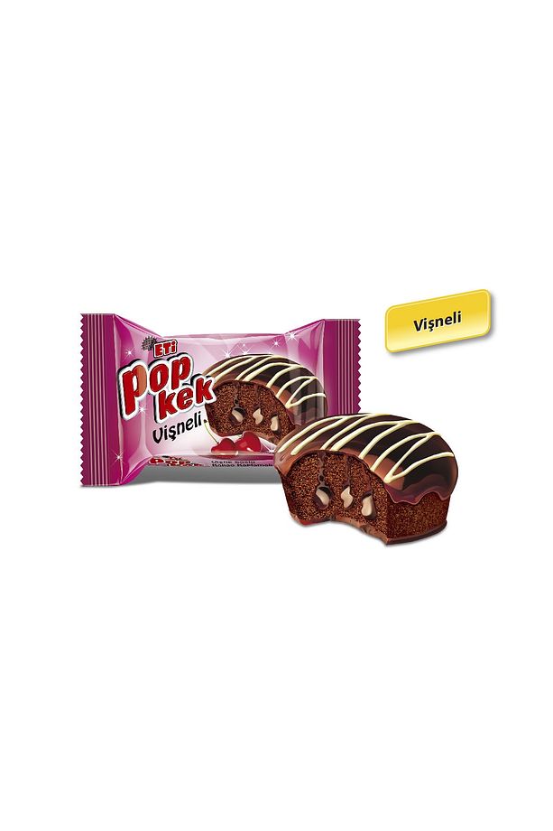 Popkek Vişneli Kek 60 g x 24 Adet - 3