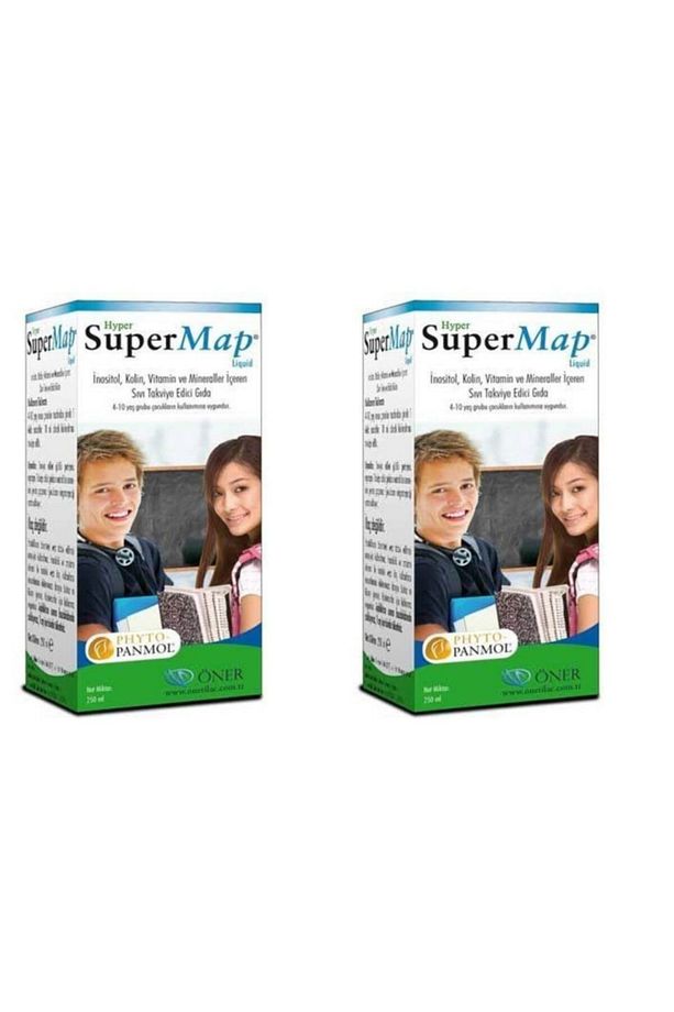 Supermap Liquid 250ml 2&#39;li Paket - 1