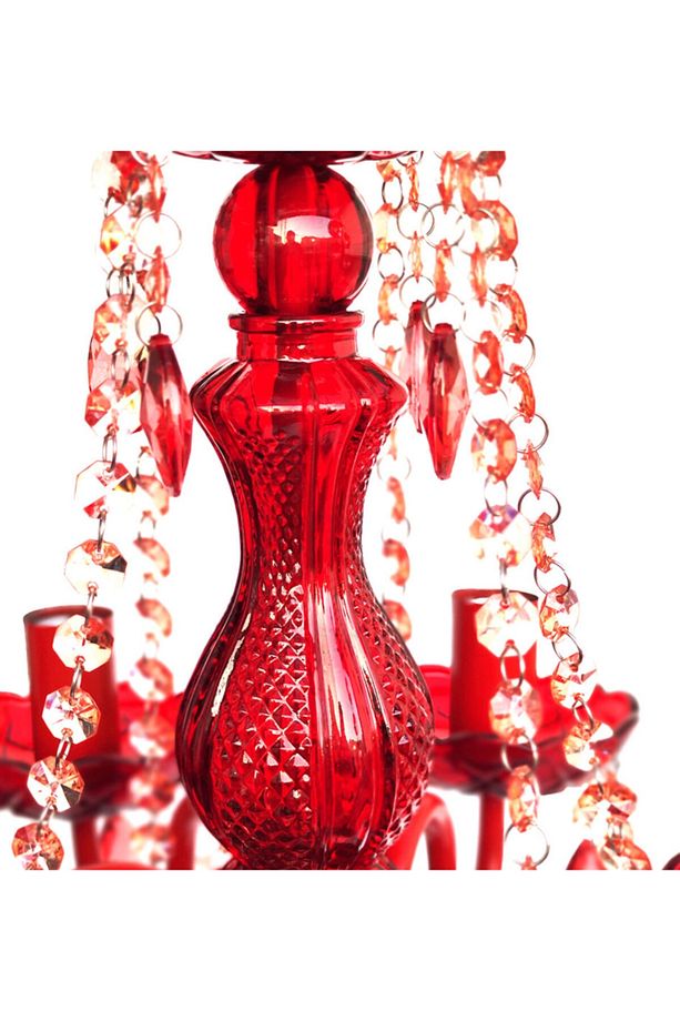 Kırmızı Taşlı Avize - 2