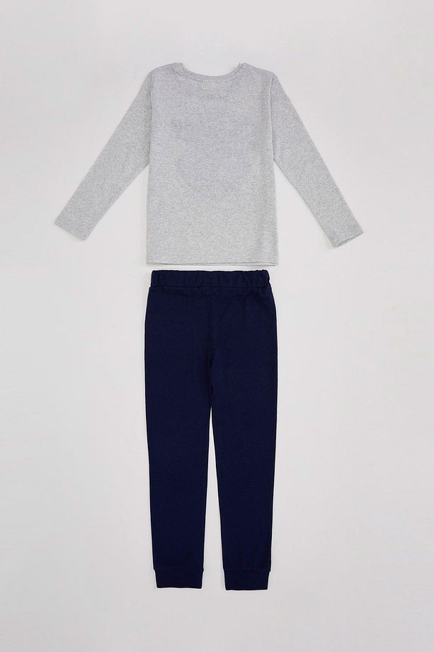 Erkek Çocuk Regular Fit 2'li Örme Pijama - 2