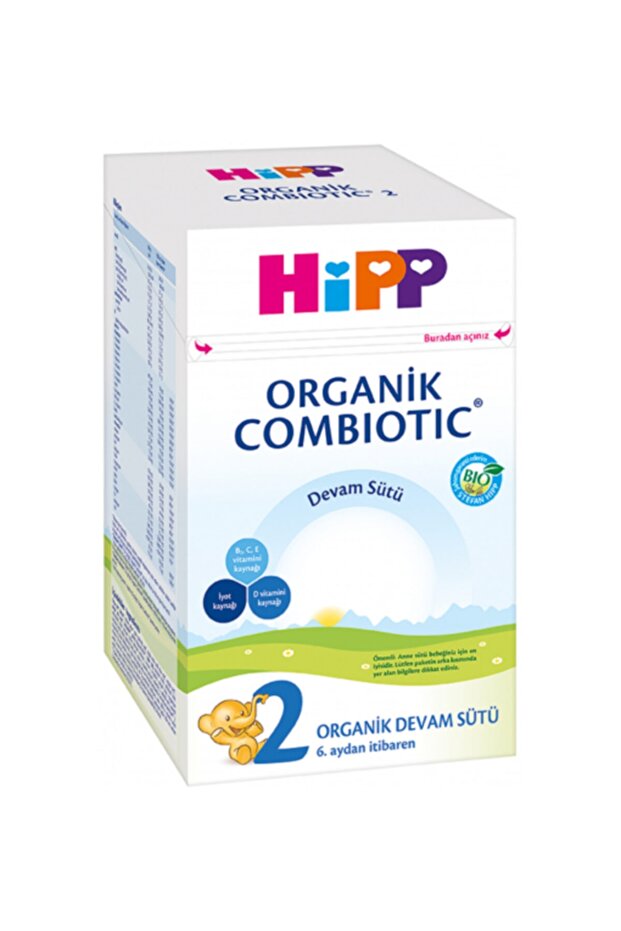 2 Organik Combiotic Devam Sütü 800 gr - 1