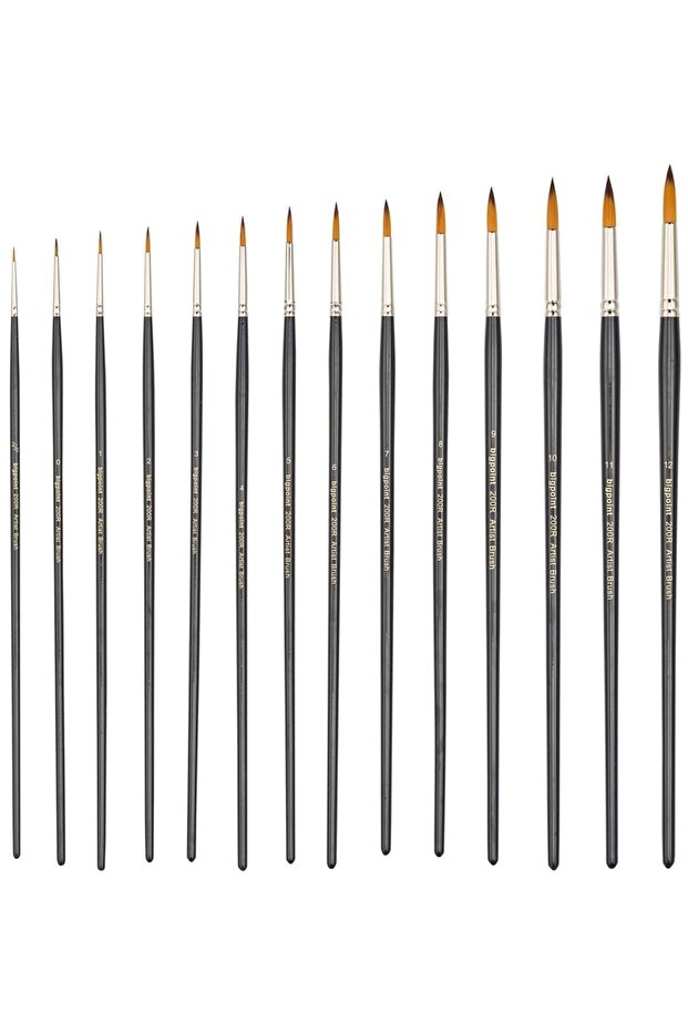200R Series Synthetic Bristle Round Brush No:7 1 Piece