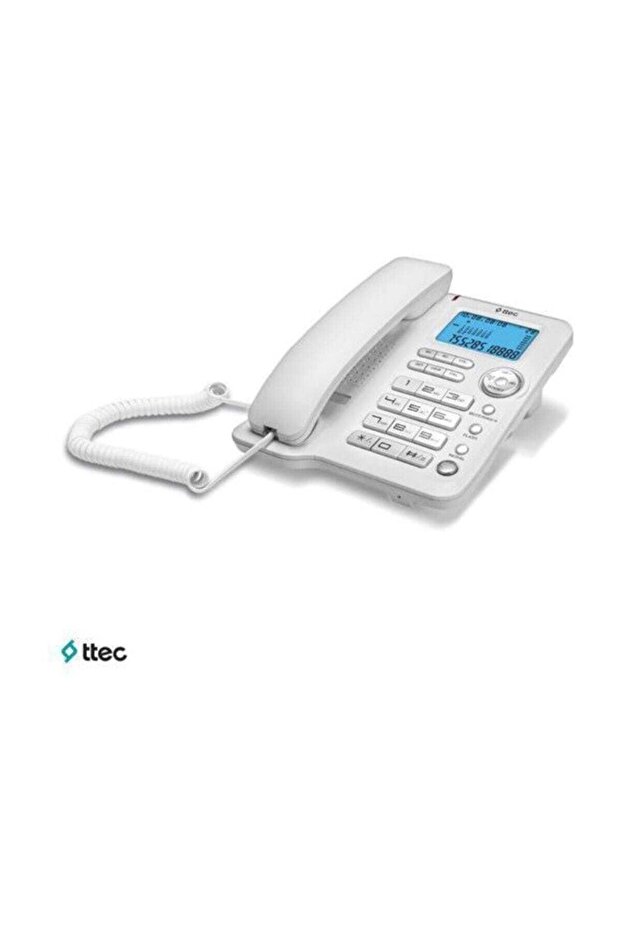 Tk-3800 Beyaz Headsetli Masa Üstü - 1