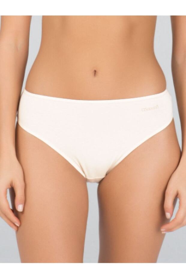 حذاء نسائي أبيض أساسي مكون من قطعتين - 1