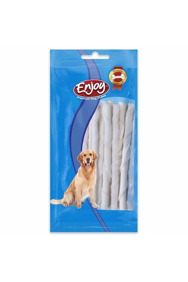Sütlu Burgu Stick Çubuk Köpek Ödül 5-7 Gr (20 Adet/paket) - 1