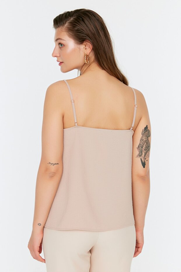 Stone Strap Blouse - 5