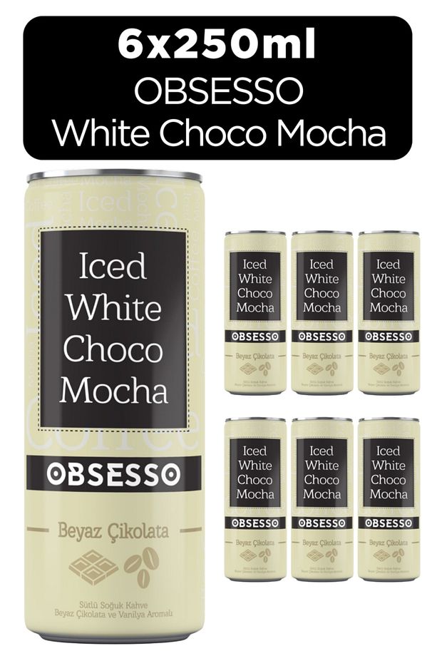 Iced Whıte Chocolate Mocha 250 Ml - 6 Adet - 1