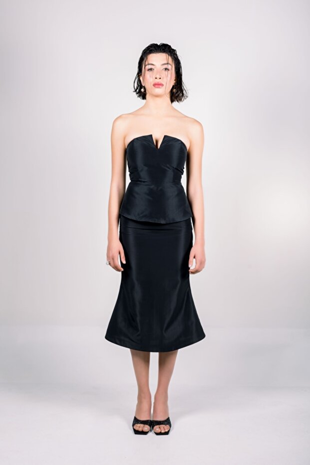 Strapless Corset Top - 2