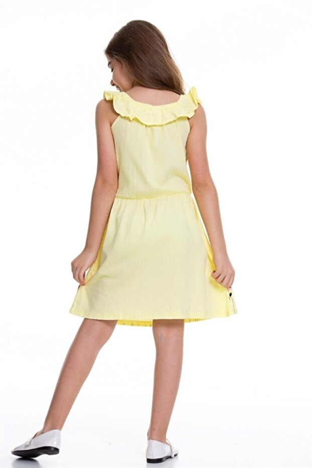 Rochie cu imprimeu fluture - 3