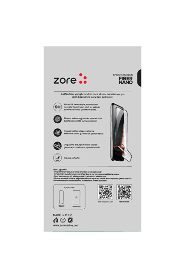 واقي شاشة نانو فايبر متوافق مع هاتف آيفون 6 بلس - 4